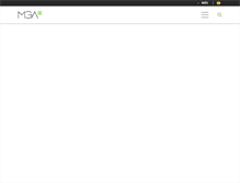 Tablet Screenshot of mga.es